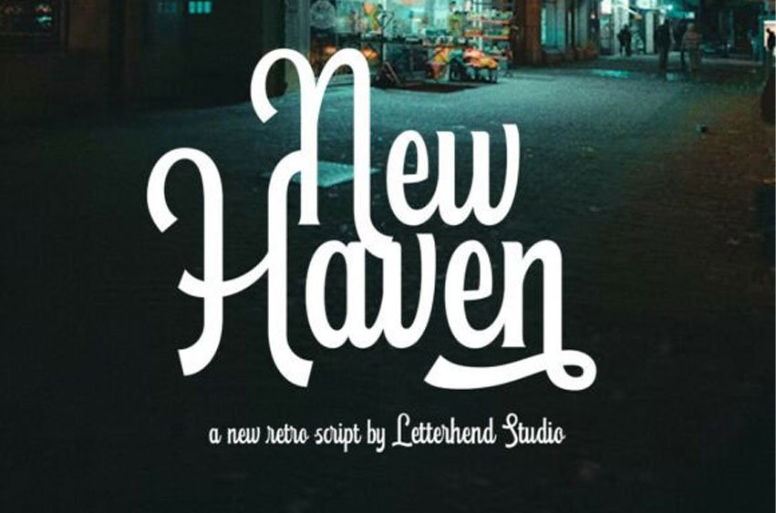 New Haven Font