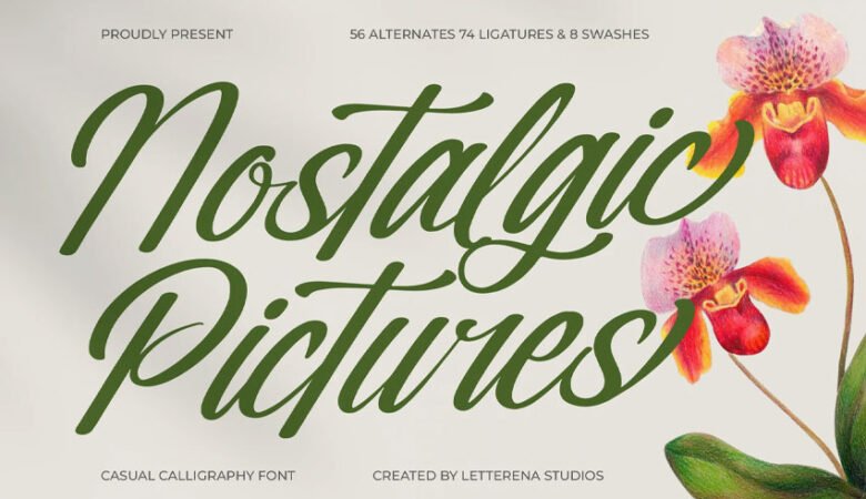 Nostalgic Pictures Font