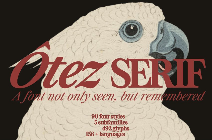 Otez Serif Font