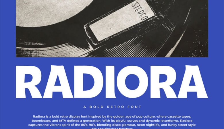 Radiora Font