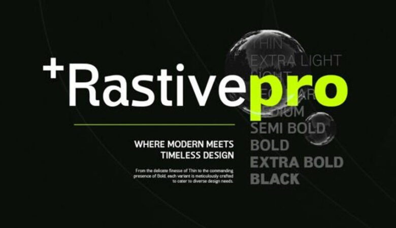Rastive Font