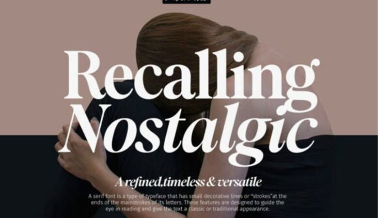 Recalling Nostalgic Font