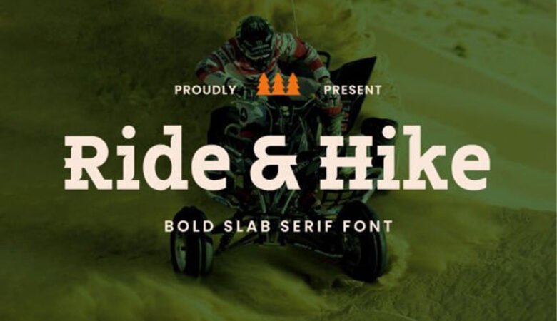 Ride & Hike Font