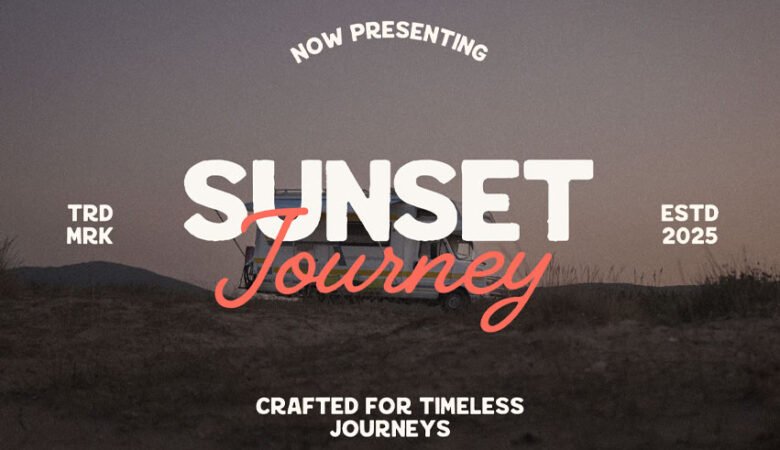Sunset Journey Font