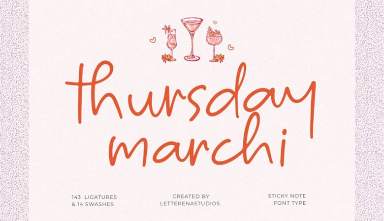 Thursday Marchi Font