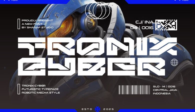 Tronix Cyber Font