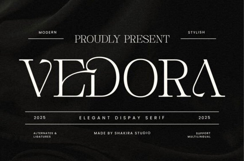 Vedora Font