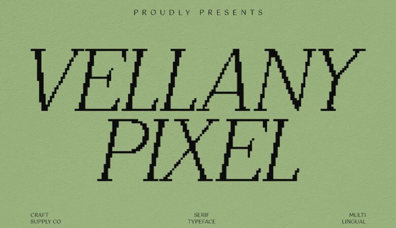 Vellany Pixel Font