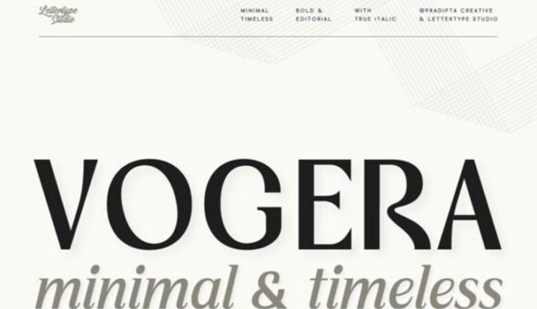 Vogera Font