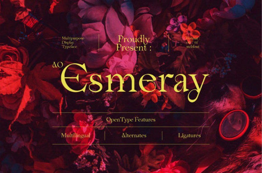 AO Esmeray Font
