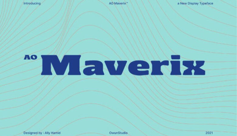 AO Maverix Font