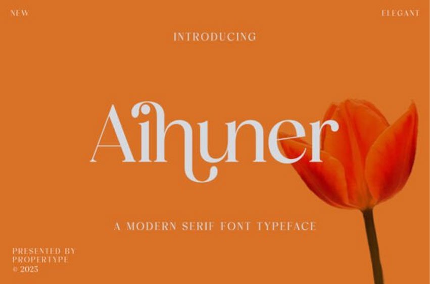 Aihuner Font