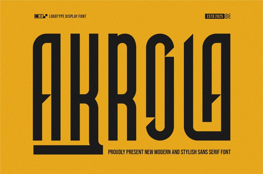 Akrola Font