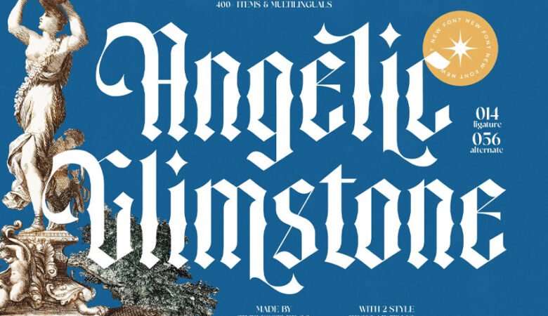 Angelic Glimstone Font
