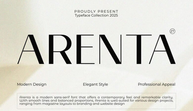 Arenta Font