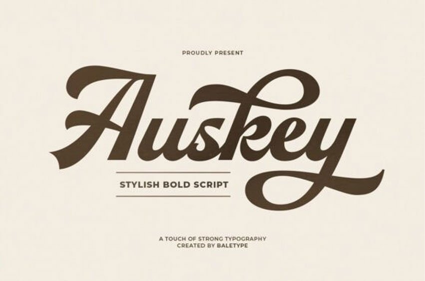 Auskey Font