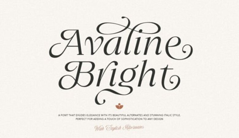 Avaline Bright Font