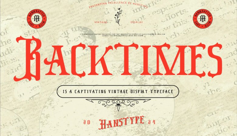 Backtimes Font