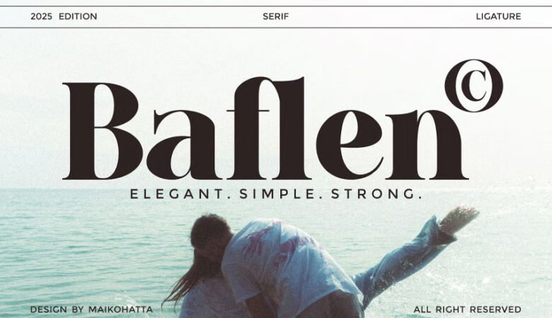 Baflen Font