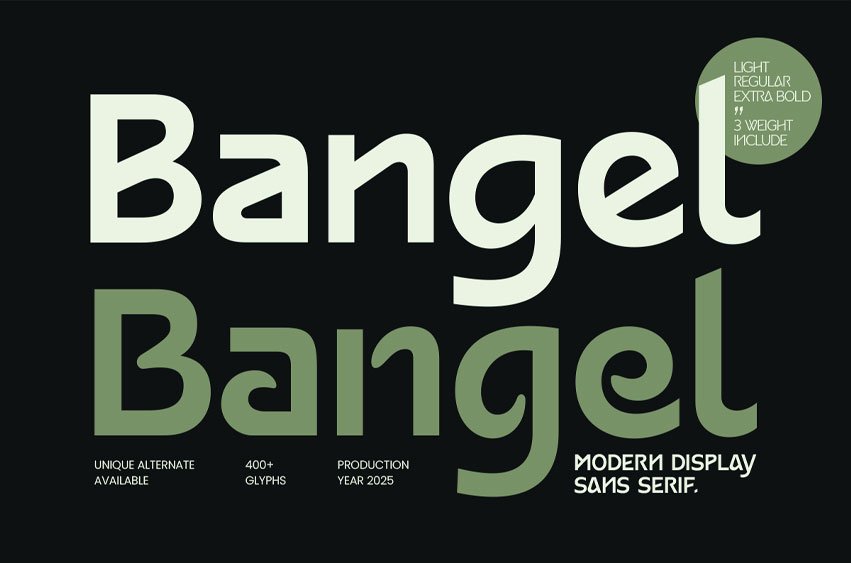 Bangel Font