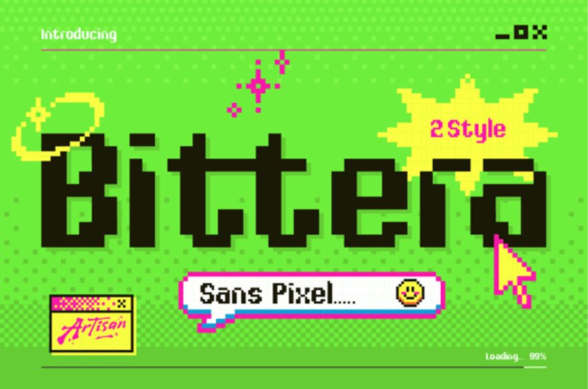 Bittera Regular Font