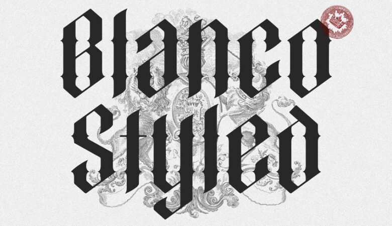 Blanco Styled Font
