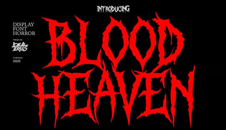 Blood Heaven Font