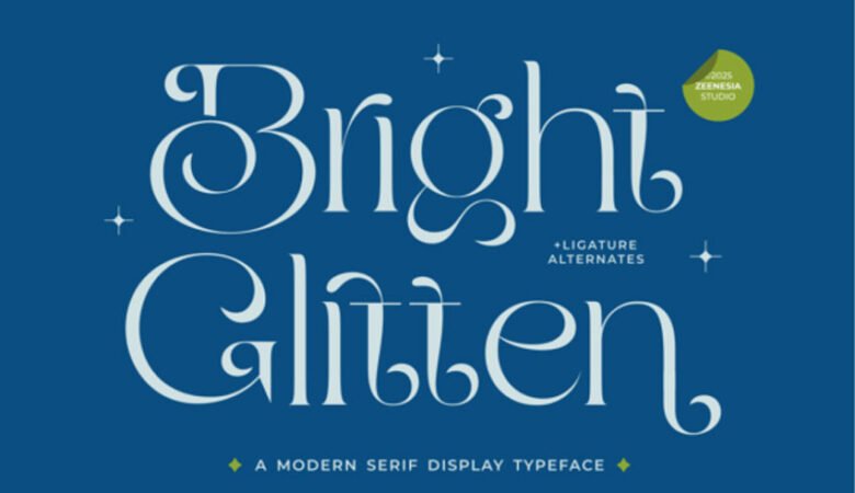 Bright Glitten Font