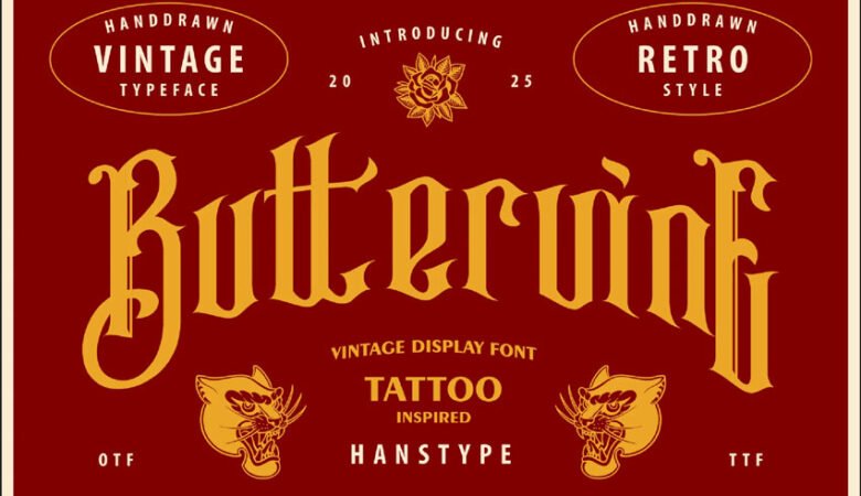 Buttervine Font