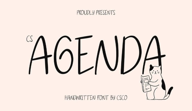 CS Agenda Font