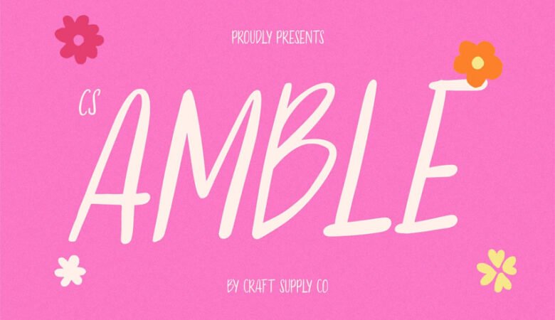 CS Amble Font