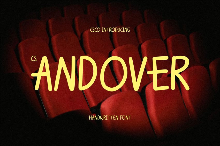 CS Andover Font