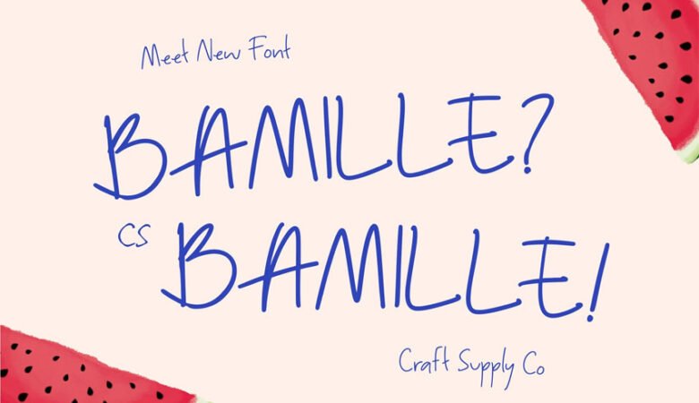 CS Bamille Font