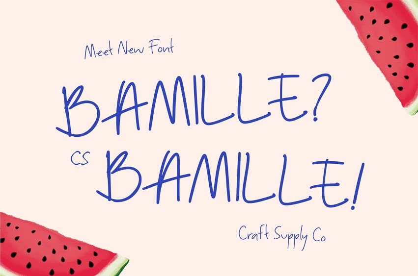 CS Bamille Font