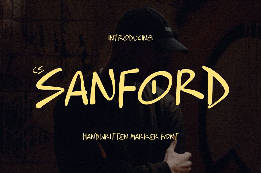 CS Sanford Font