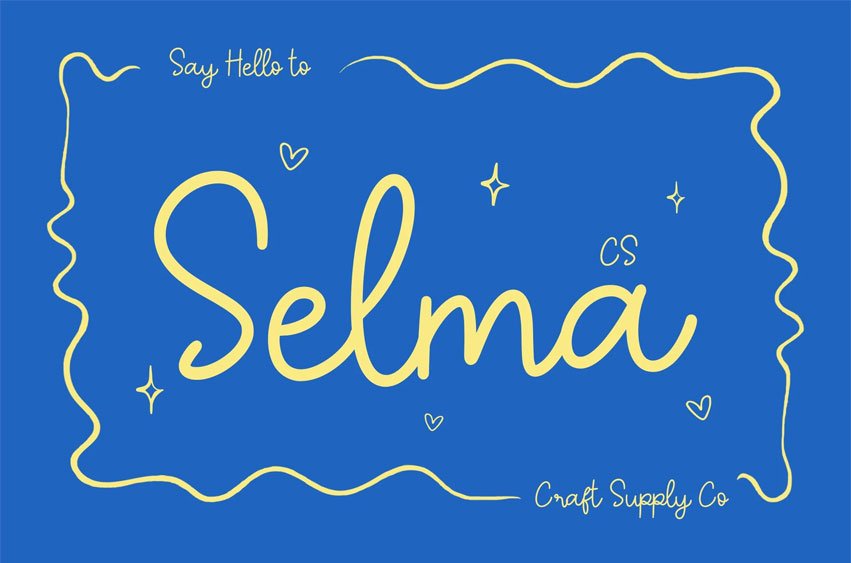 CS Selma Font
