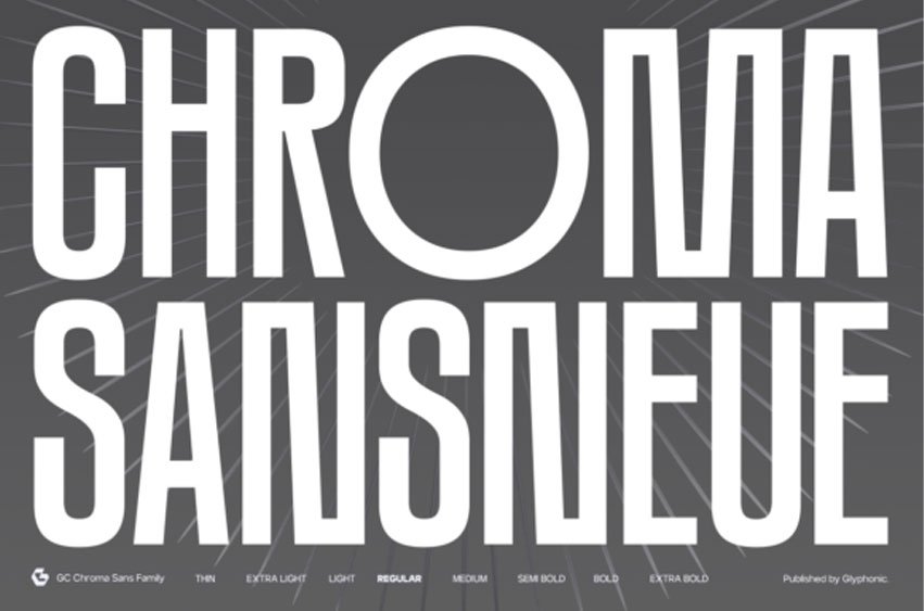Chroma Sansneue Font