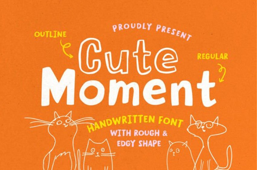 Cute Moment Font