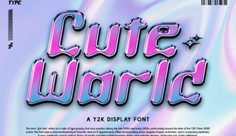 Cute World Font