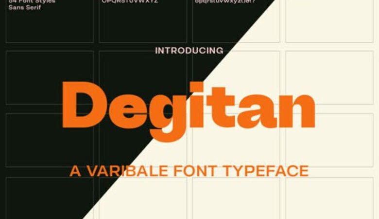 Degitan Font