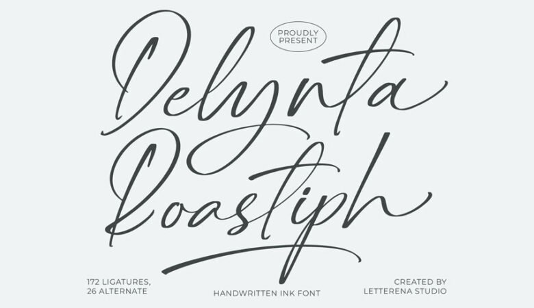 Delynta Roastiph Font
