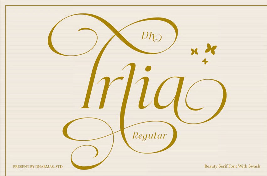 Dh Irlia Regular Font