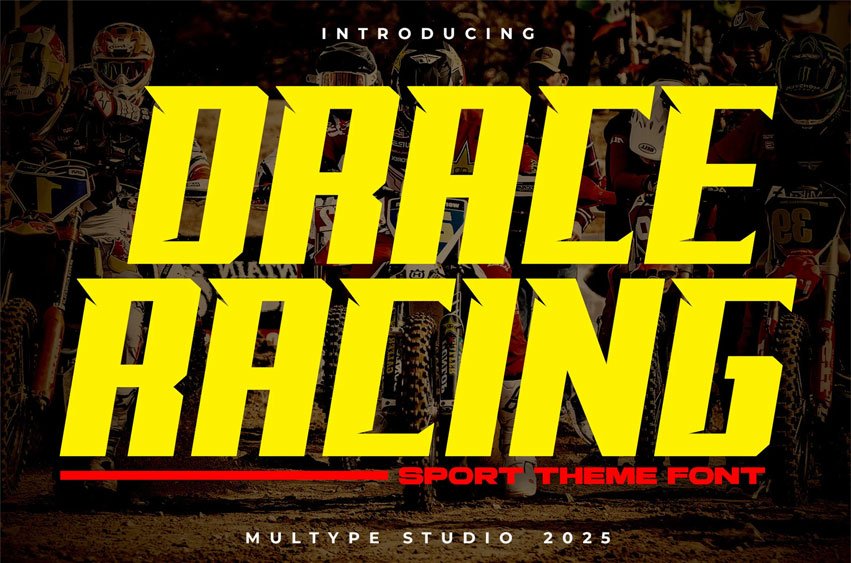 Drace Racing Font