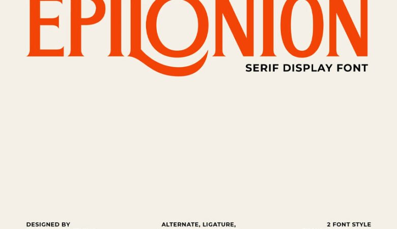 Epilonion Font