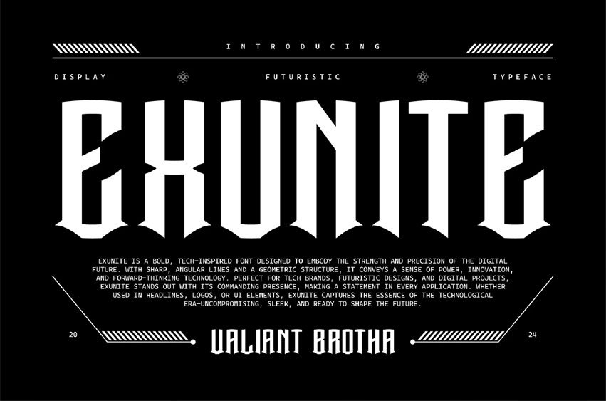 Exunite Font