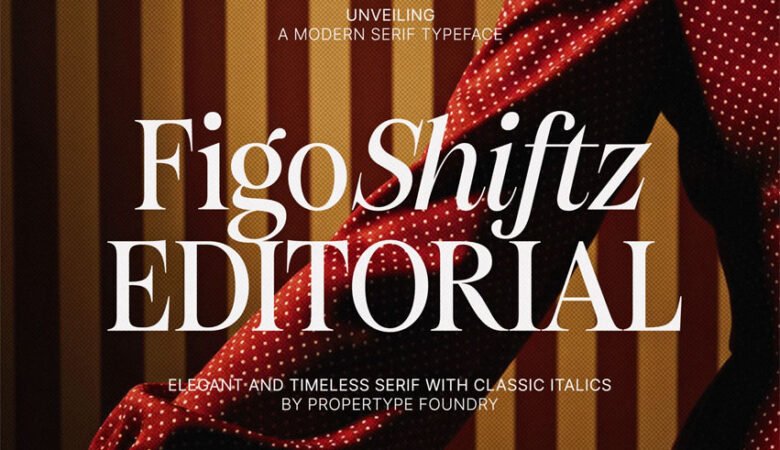 Figo Shiftz Editorial Font