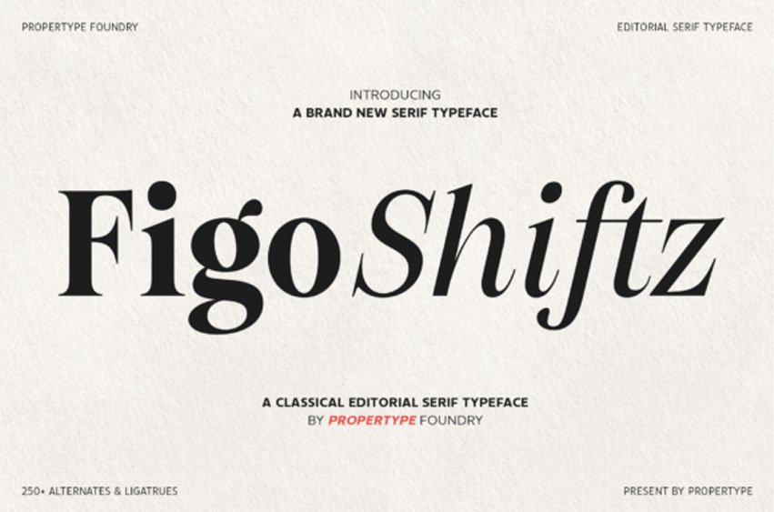 Figo Shiftz Font
