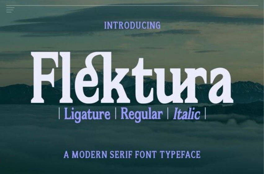 Flektura Font