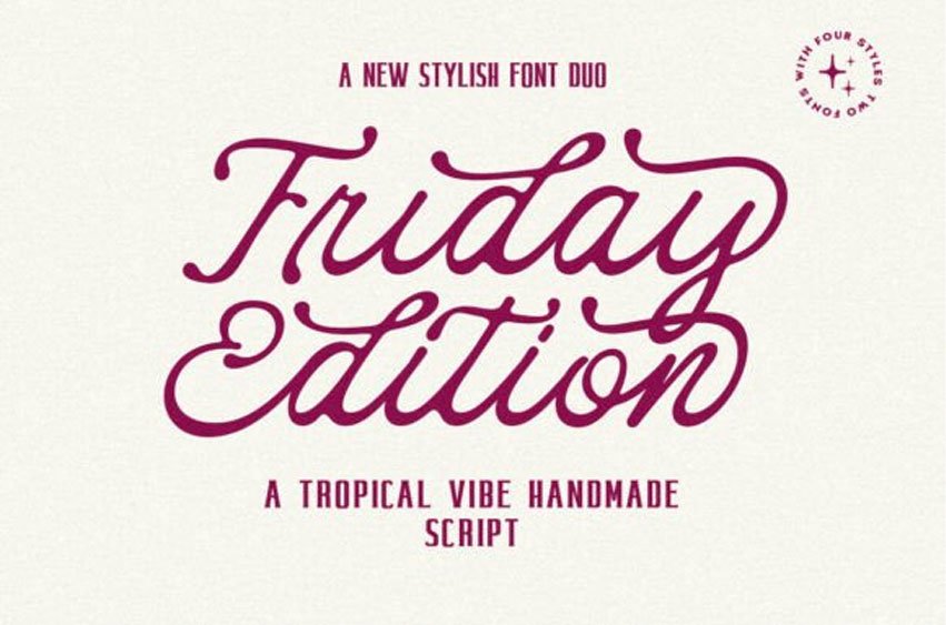 Friday Edition Font