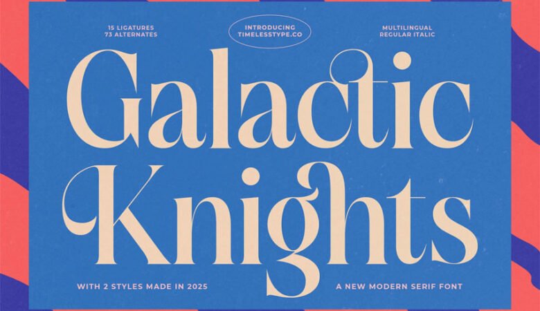 Galactic Knights Font